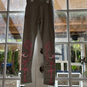 Cute leggings with flamingos from Justice